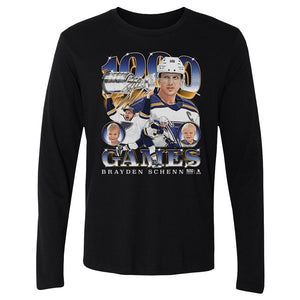 Brayden Schenn Men's Long Sleeve T-Shirt | 500 LEVEL