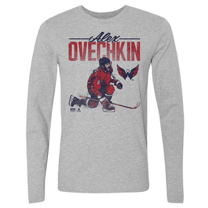 Alex Ovechkin Men's Long Sleeve T-Shirt | 500 LEVEL