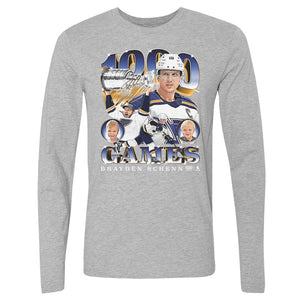 Brayden Schenn Men's Long Sleeve T-Shirt | 500 LEVEL