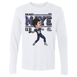 Drake Maye Men's Long Sleeve T-Shirt | 500 LEVEL