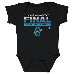 Colorado Springs Switchbacks FC Kids Baby Onesie | 500 LEVEL