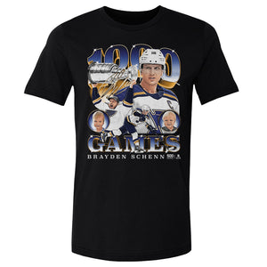 Brayden Schenn Men's Cotton T-Shirt | 500 LEVEL