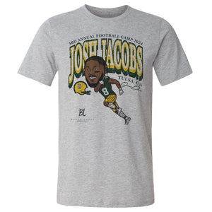 Josh Jacobs Men's Gildan Cotton T-Shirt | 500 LEVEL