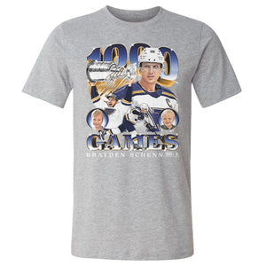 Brayden Schenn Men's Cotton T-Shirt | 500 LEVEL