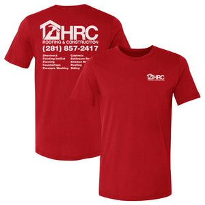 HRC Roofing & Construction Men's Cotton T-Shirt | 500 LEVEL