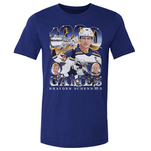 Brayden Schenn Men's Cotton T-Shirt | 500 LEVEL