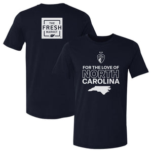 North Carolina Courage Men's Cotton T-Shirt | 500 LEVEL