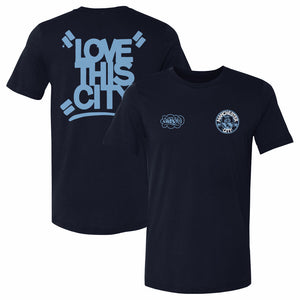 Manchester City Men's Cotton T-Shirt | 500 LEVEL