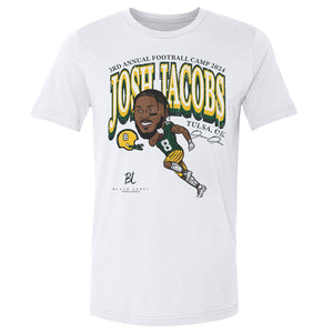 Josh Jacobs Men's Gildan Cotton T-Shirt | 500 LEVEL