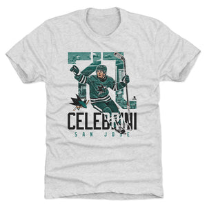 Macklin Celebrini Men's Premium T-Shirt | 500 LEVEL