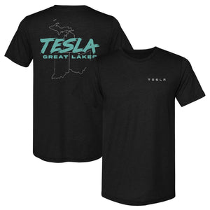Tesla Men's Premium T-Shirt | 500 LEVEL