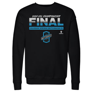 Colorado Springs Switchbacks FC Men's Crewneck Sweatshirt | 500 LEVEL