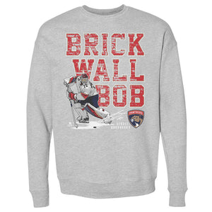 Sergei Bobrovsky Men's Crewneck Sweatshirt | 500 LEVEL