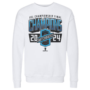 Colorado Springs Switchbacks FC Men's Crewneck Sweatshirt | 500 LEVEL