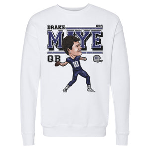 Drake Maye Men's Crewneck Sweatshirt | 500 LEVEL