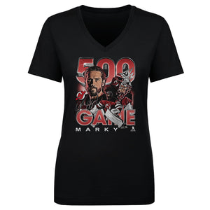 Jacob Markstrom Women's V-Neck T-Shirt | 500 LEVEL