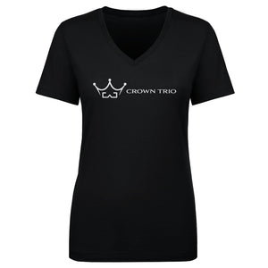 Crown Trio Women's V-Neck T-Shirt | 500 LEVEL