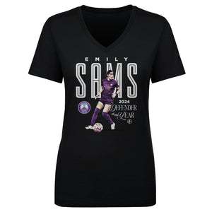 Emily Sams Women's V-Neck T-Shirt | 500 LEVEL