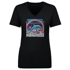 KMF Mobley Women's V-Neck T-Shirt | 500 LEVEL