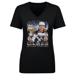Brayden Schenn Women's V-Neck T-Shirt | 500 LEVEL