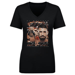 Ilia Topuria Women's V-Neck T-Shirt | 500 LEVEL