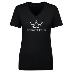 Crown Trio Women's V-Neck T-Shirt | 500 LEVEL