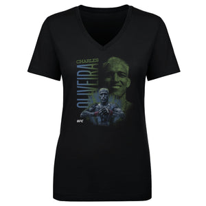 Charles Oliveira Women's V-Neck T-Shirt | 500 LEVEL