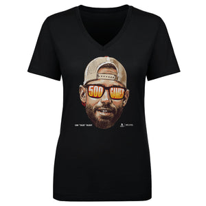 Cam Talbot Women's V-Neck T-Shirt | 500 LEVEL