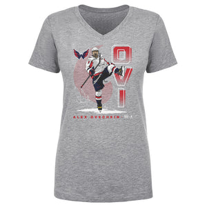Alex Ovechkin Women's V-Neck T-Shirt | 500 LEVEL