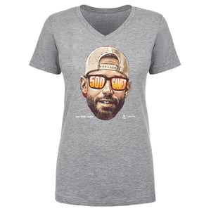 Cam Talbot Women's V-Neck T-Shirt | 500 LEVEL