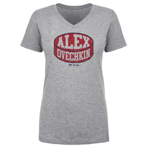 Alex Ovechkin Women's V-Neck T-Shirt | 500 LEVEL