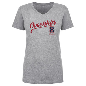 Alex Ovechkin Women's V-Neck T-Shirt | 500 LEVEL