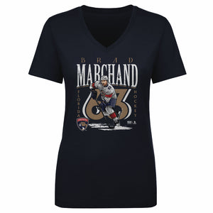 Brad Marchand Women's V-Neck T-Shirt | 500 LEVEL