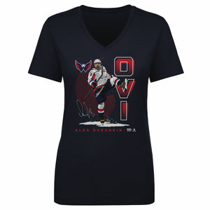 Alex Ovechkin Women's V-Neck T-Shirt | 500 LEVEL