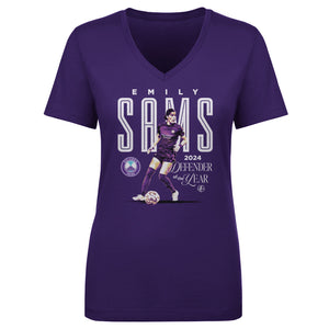 Emily Sams Women's V-Neck T-Shirt | 500 LEVEL