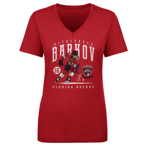 Aleksander Barkov Women's V-Neck T-Shirt | 500 LEVEL