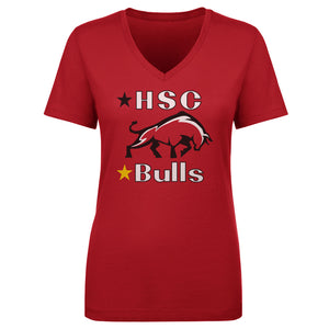 HSC Bulls Women's V-Neck T-Shirt | 500 LEVEL