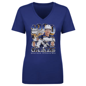Brayden Schenn Women's V-Neck T-Shirt | 500 LEVEL