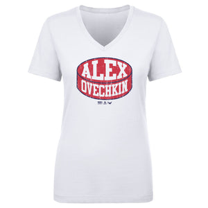 Alex Ovechkin Women's V-Neck T-Shirt | 500 LEVEL