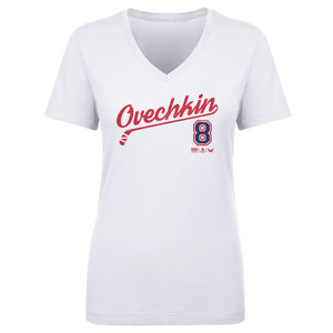 Alex Ovechkin Women's V-Neck T-Shirt | 500 LEVEL