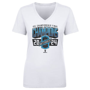 Colorado Springs Switchbacks FC Women's V-Neck T-Shirt | 500 LEVEL