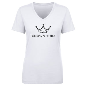 Crown Trio Women's V-Neck T-Shirt | 500 LEVEL