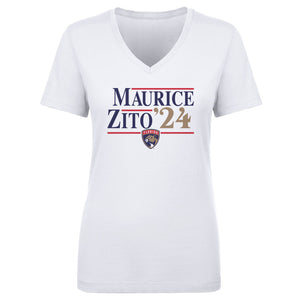 Florida Panthers Women's V-Neck T-Shirt | 500 LEVEL