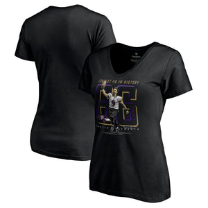 Justin Tucker Women's V-Neck T-Shirt | 500 LEVEL