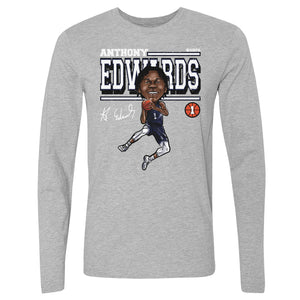 Anthony Edwards Men's Long Sleeve T-Shirt | 500 LEVEL