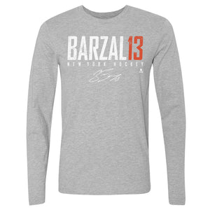 Mathew Barzal Men's Long Sleeve T-Shirt | 500 LEVEL