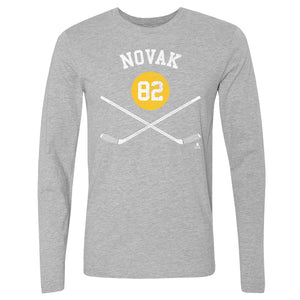 Tommy Novak Men's Long Sleeve T-Shirt | 500 LEVEL