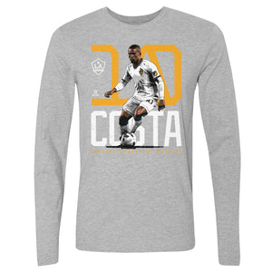 LA Galaxy Bold Number WHT (Bryan Arcebal).png Men's Long Sleeve T-Shirt | 500 LEVEL