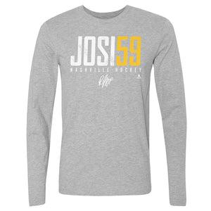 Roman Josi Men's Long Sleeve T-Shirt | 500 LEVEL