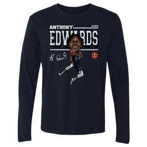 Anthony Edwards Men's Long Sleeve T-Shirt | 500 LEVEL